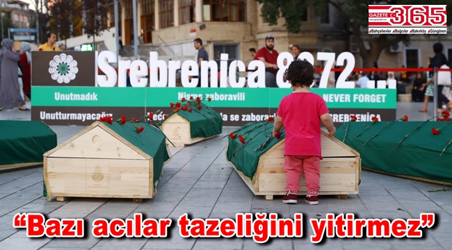 Srebrenitsa şehitleri Bağcılar'da anıldı