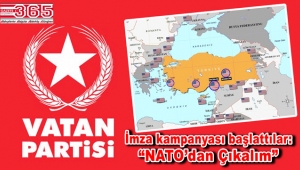Vatan Partisi İlçe Başkanı Şuvak: NATO Türkiye için tehdit!