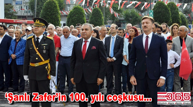 30 Ağustos Zafer Bayramı törenlerle kutlandı