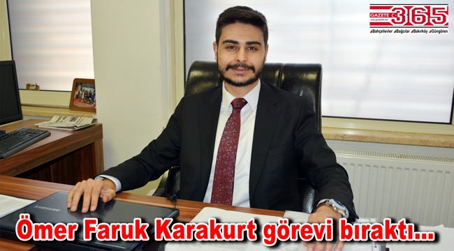 AK Parti Bakırköy Gençlik Kolu Başkanı Ömer Faruk Karakurt istifa etti!