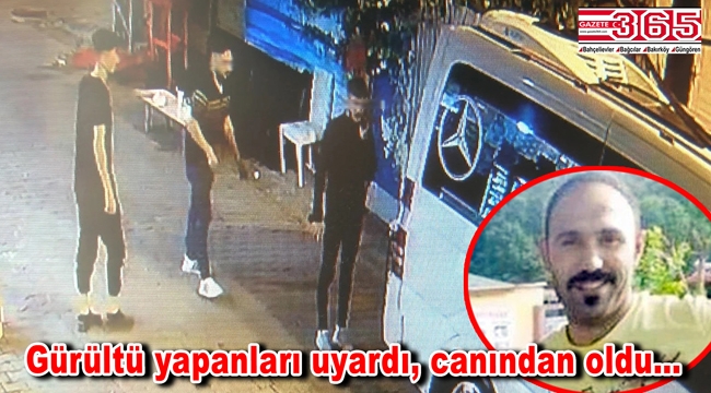Bahçelievler'de 'gürültü' cinayeti: Eşinin gözleri önünde öldürüldü!