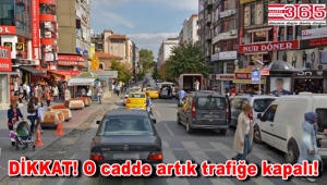 Bakırköy Belediyesi duyurdu: O cadde trafiğe kapatıldı!