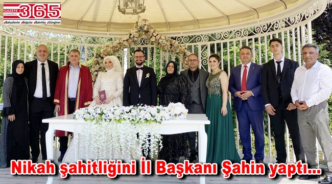 Başkan Metin Erkol oğlunu evlendirdi