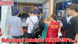 Bahçelievler Belediyesi Samsun'da TEKNOFEST'e katıldı