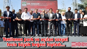 Kuleli Parkı ve Sosyal Tesisi hizmete açıldı