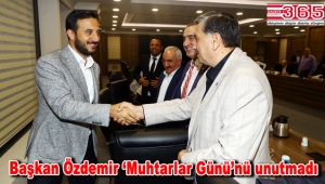 Başkan Abdullah Özdemir muhtarlar ile bir araya geldi