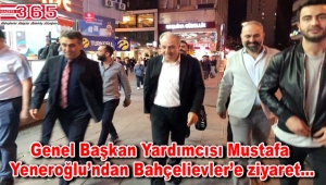 DEVA Partisi Genel Başkan Yardımcısı Mustafa Yeneroğlu Bahçelievler'e geldi