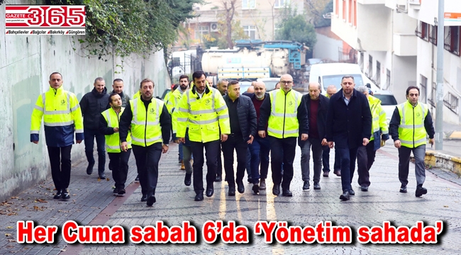 Bağcılar'da yönetim sahaya indi: “Onların içinde olmak bize güç veriyor”