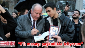 Muharrem İnce Bakırköy'de esnaf ve vatandaşlarla buluştu