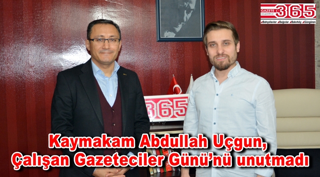 Bağcılar Kaymakamı Abdullah Uçgun'dan Gazete 365'e ziyaret…