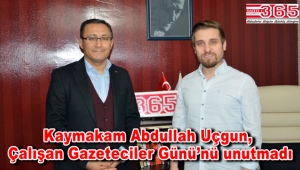 Bağcılar Kaymakamı Abdullah Uçgun'dan Gazete 365'e ziyaret…