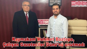 Bahçelievler Kaymakamı Dr. Mehmet Boztepe'den Gazete 365'e ziyaret…
