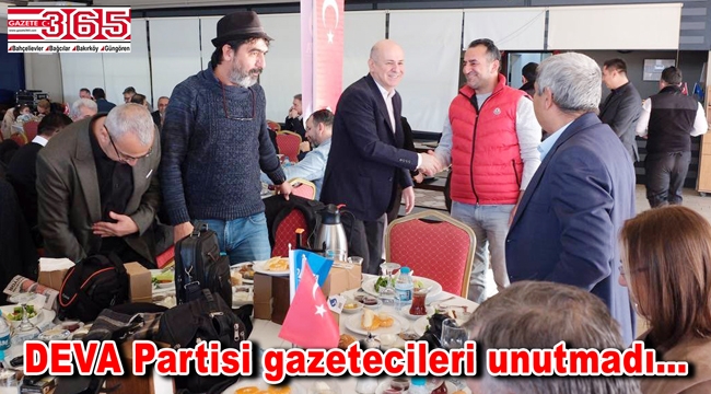 DEVA Partisi İl Başkanı Erol gazetecilerle buluştu