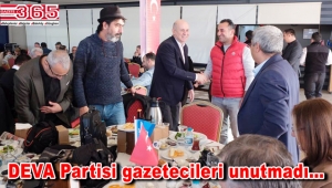 DEVA Partisi İl Başkanı Erol gazetecilerle buluştu