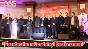 İstanbul Gazeteciler Derneği Gazeteciler Günü'nde bir araya geldi