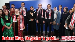 Ticaret Bakanı Mehmet Muş Bağcılarlılarla buluştu