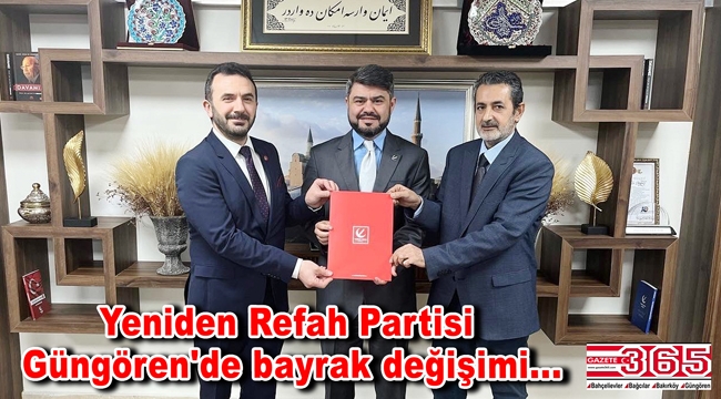 Yeniden Refah Partisi Güngören İlçe Başkanlığı'na Fehmi Gülaçar atandı