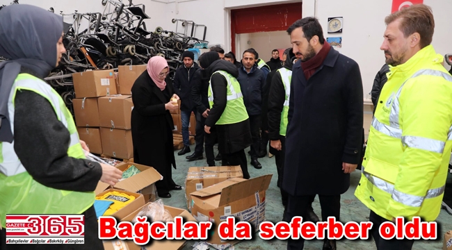 Bağcılar'dan deprem bölgesine yardım eli uzandı