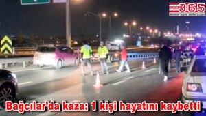 Bağcılar TEM Otoyolu'nda otomobilin çarptığı kadın yaşamını yitirdi