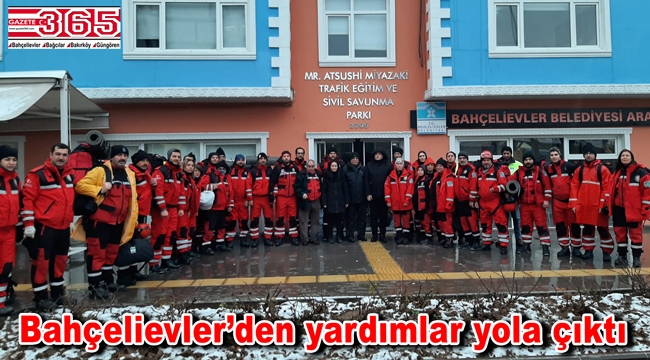 Bahçelievler Belediyesi deprem bölgesine yardım için harekete geçti