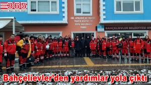 Bahçelievler Belediyesi deprem bölgesine yardım için harekete geçti