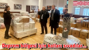 Yenibosna Doğu Sanayi Sitesi de depremzedeler için seferber oldu