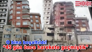 Gündem olan Bağcılar'daki o bina boşaltı