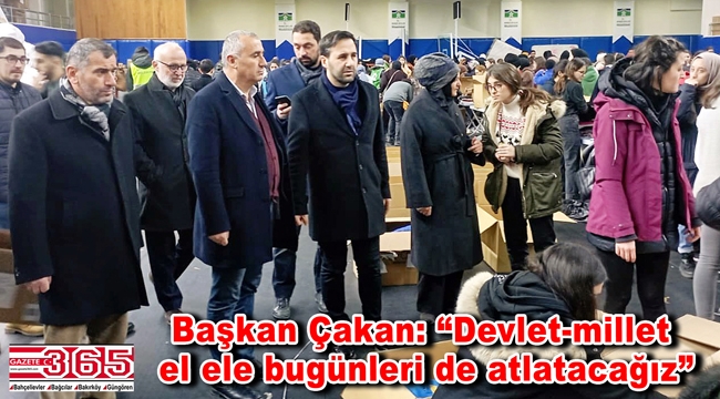 MHP Bahçelievler Teşkilatı da depremzedeler için seferber oldu