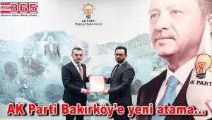 AK Parti Bakırköy İlçe Başkanlığı'na Av. Cuma Parlak atandı