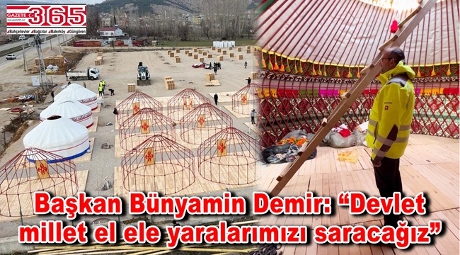 Güngören Belediyesi depremin ilk gününden itibaren bölgede... 