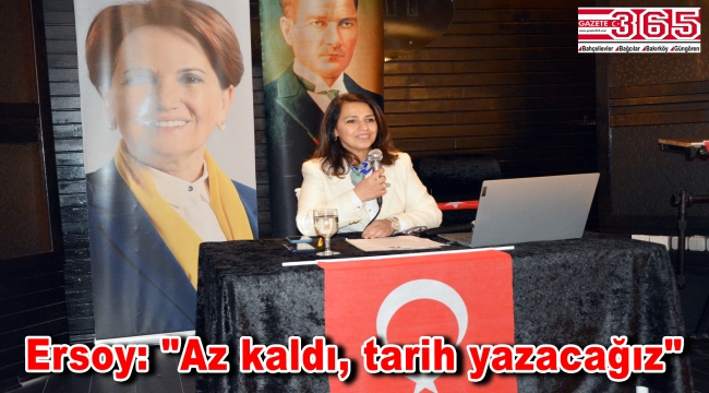 İYİ Parti İstanbul 3. Bölge Milletvekili A. Adayı Şule Ersoy partililerle buluştu