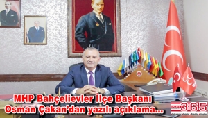 MHP İlçe Başkanı Çakan: “Bu seçim 'Türkiye Yüzyılı’nın mihenk taşıdır”