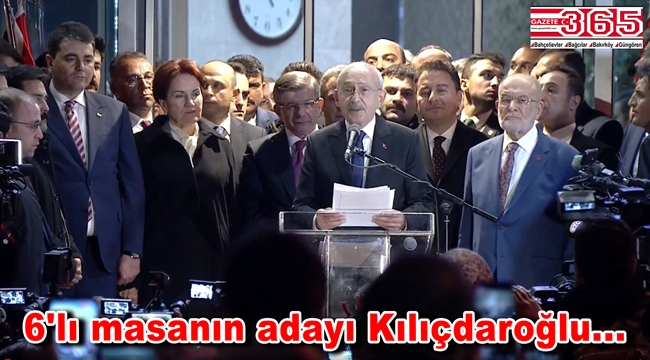 Millet İttifakı'nın Cumhurbaşkanı Adayı Kemal Kılıçdaroğlu