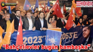 AK Parti Bahçelievler'in '2023'ten 2053'e Kutlu Yürüyüş' programına yoğun katılım