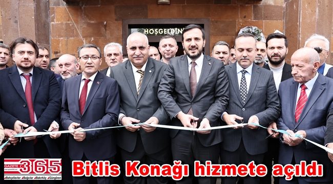 Bağcılar'da yapımı tamamlanan Bitlis Konağı hizmete açıldı