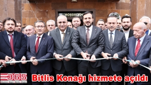 Bağcılar'da yapımı tamamlanan Bitlis Konağı hizmete açıldı