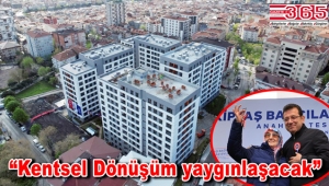 Bağcılar'daki 'Kiraz Evler' projesinde anahtarlar teslim edildi