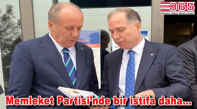 Memleket Partisi Bahçelievler İlçe Başkanı Eşref Eker istifa etti