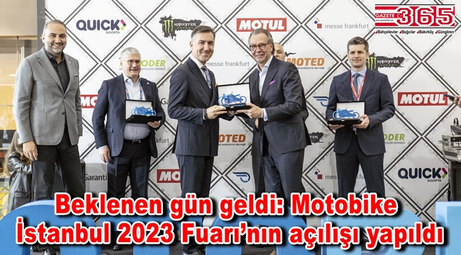 Uluslararası motosiklet, bisiklet ve aksesuarları fuarı Motobike İstanbul 2023 başladı!