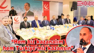 Yeniden Refah Partisi Bahçelievler Teşkilatı iftarda buluştu