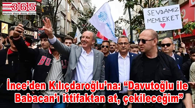 Bahçelievler'de Muharrem İnce rüzgârı...