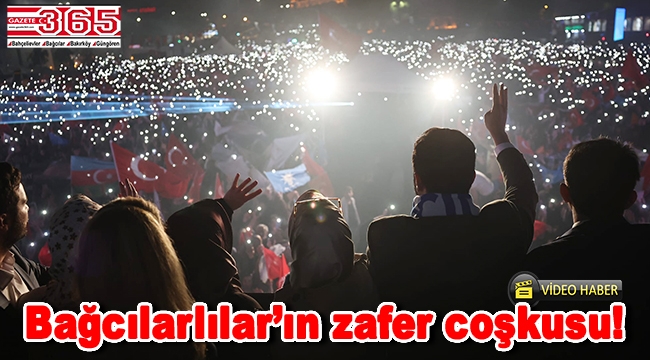 Cumhurbaşkanı Erdoğan'ın zaferi Bağcılar'da coşkuyla kutlandı