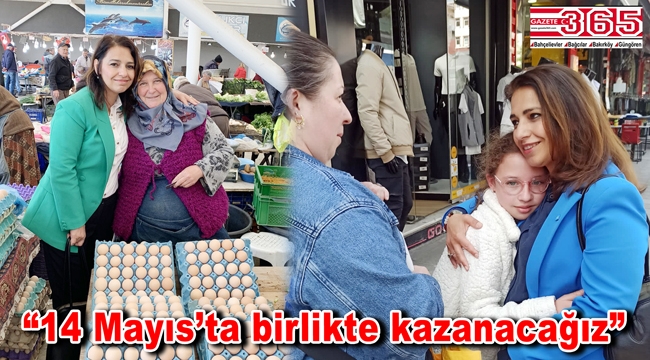 İYİ Partili Milletvekili Adayı Şule Ersoy seçmenin kalbine dokunuyor