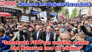 Muharrem İnce'ye Bağcılar'da yoğun ilgi…