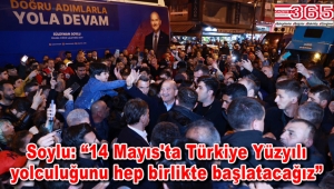 Süleyman Soylu'ya Bahçelievler'de yoğun ilgi…