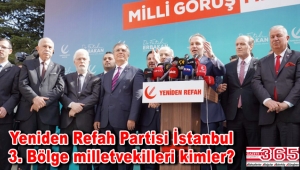 Yeniden Refah Partisi İstanbul 3. Bölge'de kaç milletvekili çıkardı?