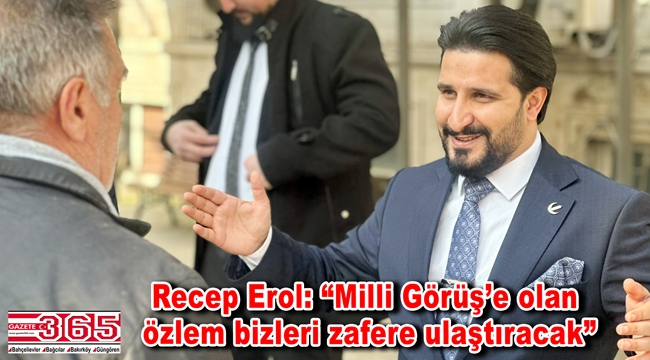 Yeniden Refah Partisi Milletvekili Adayı Recep Erol gönülleri fethediyor