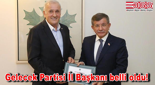 Gelecek Partisi İstanbul İl Başkanlığı’na Mehmet Kuğu atandı