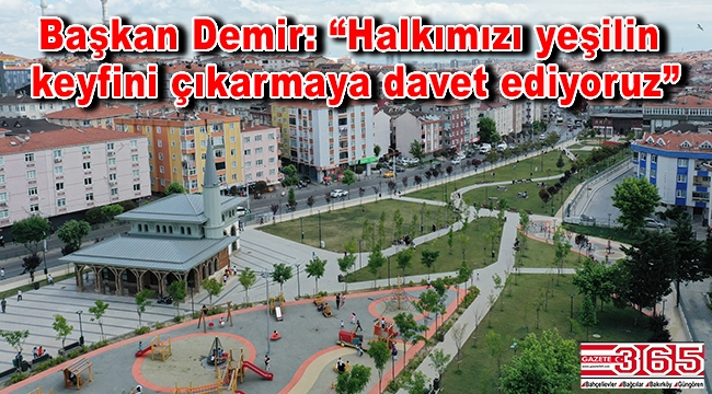 Güngören'de iki yeni Millet Bahçesi hizmete açıldı