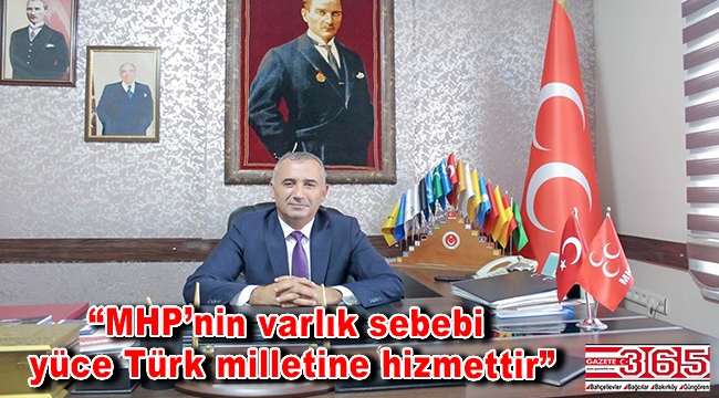 MHP İlçe Başkanı Osman Çakan’dan teşekkür ve tebrik mesajı…